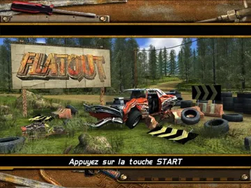 FlatOut screen shot title